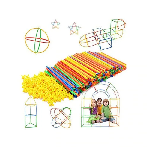 200pcs Straws and Connectors Builders Kit