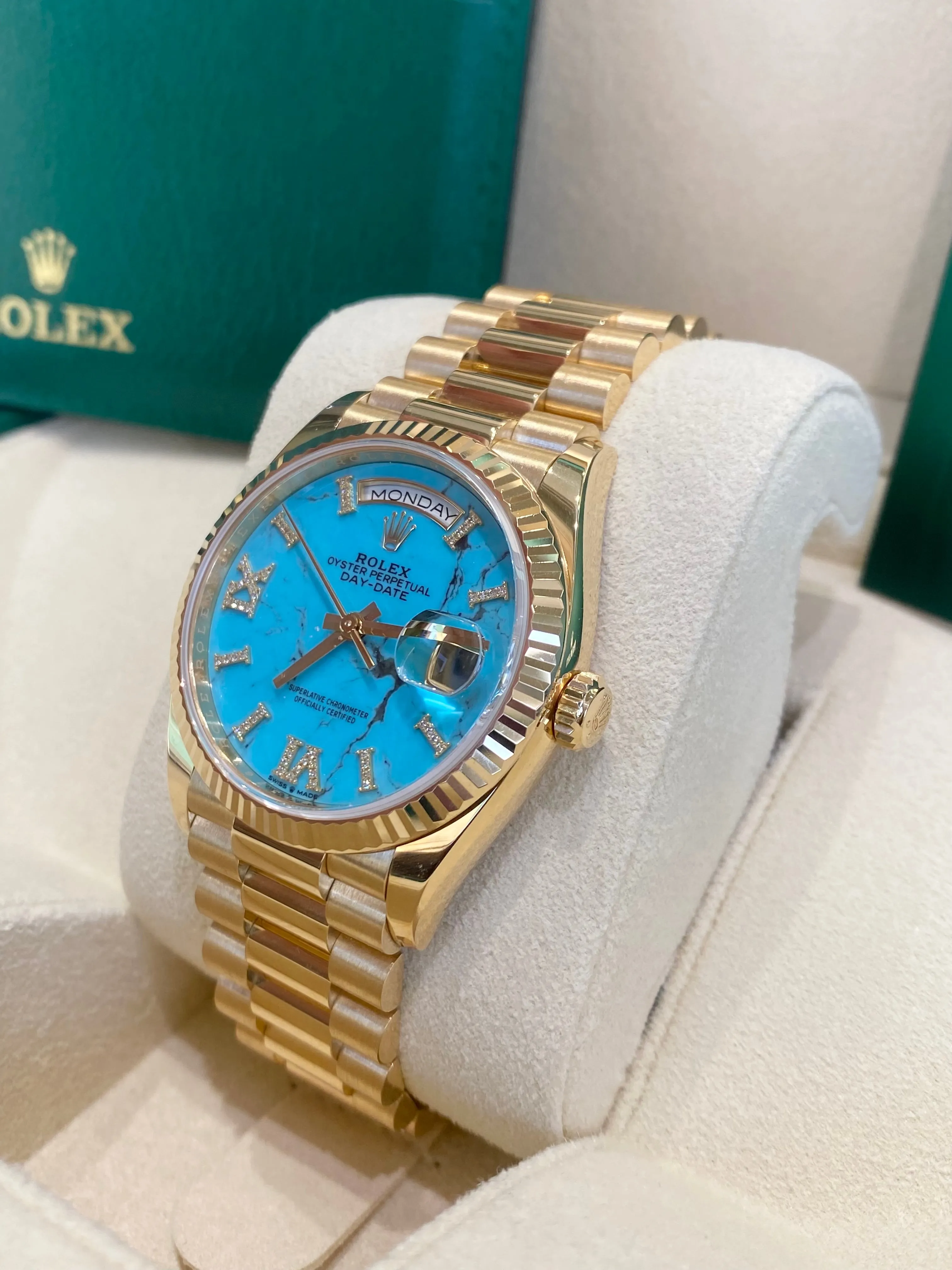 2022 Rolex Day-Date 36 128238