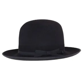 Akubra - Campdraft - Open Crown Fedora - Felt - Black