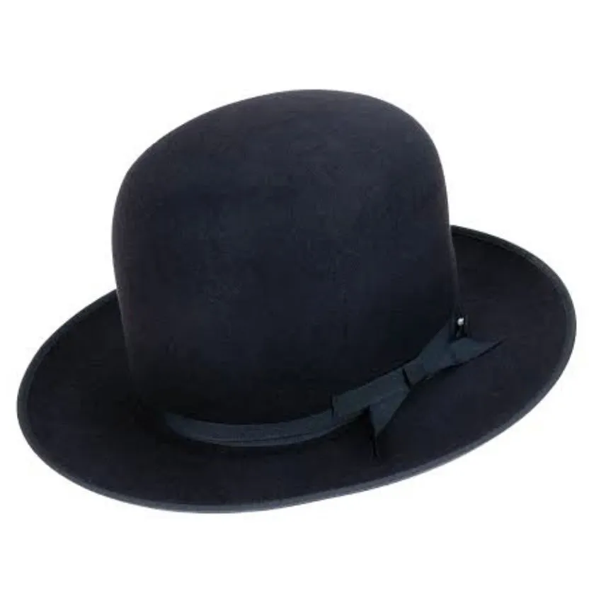 Akubra - Campdraft - Open Crown Fedora - Felt - Black