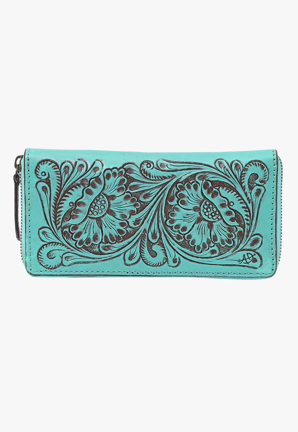 American Darling Tooled Leather Wallet