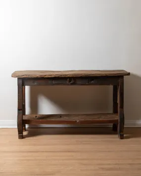 Antique Reclaimed Southwestern Console Table