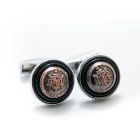 Antique Rounded Cufflinks For Men