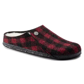 Birkenstock Zermatt Shearling - 1017542 - Plaid Red