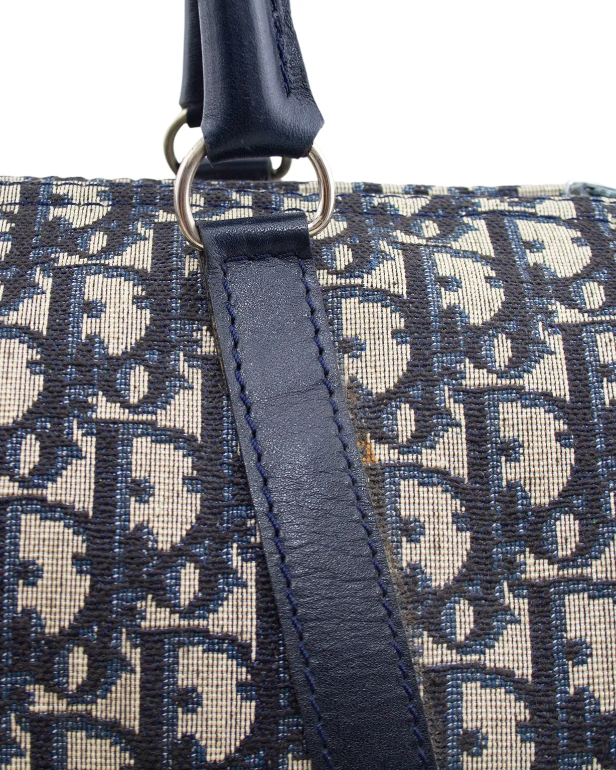 Blue Monogram Boston Trotter Bag