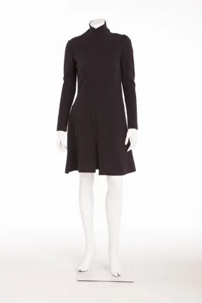 Chanel - Long Sleeve High Neck Dress - FR 38