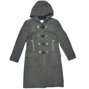 Coat Wool By Michael By Michael Kors In Grey, Size: M