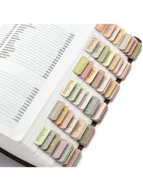 Colorful Bible Index Tab