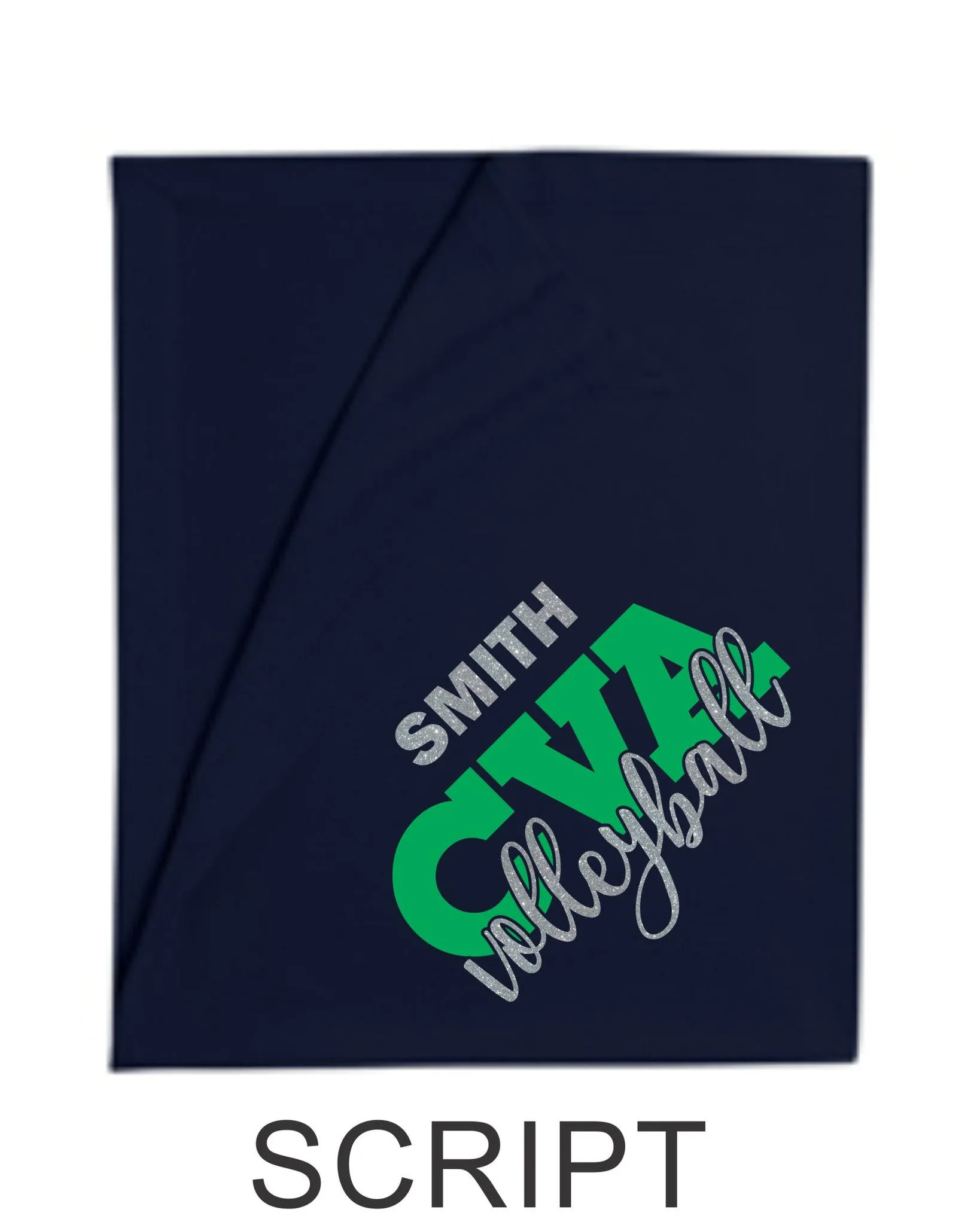 CVA Blanket in 4 Designs- Matte or Glitter