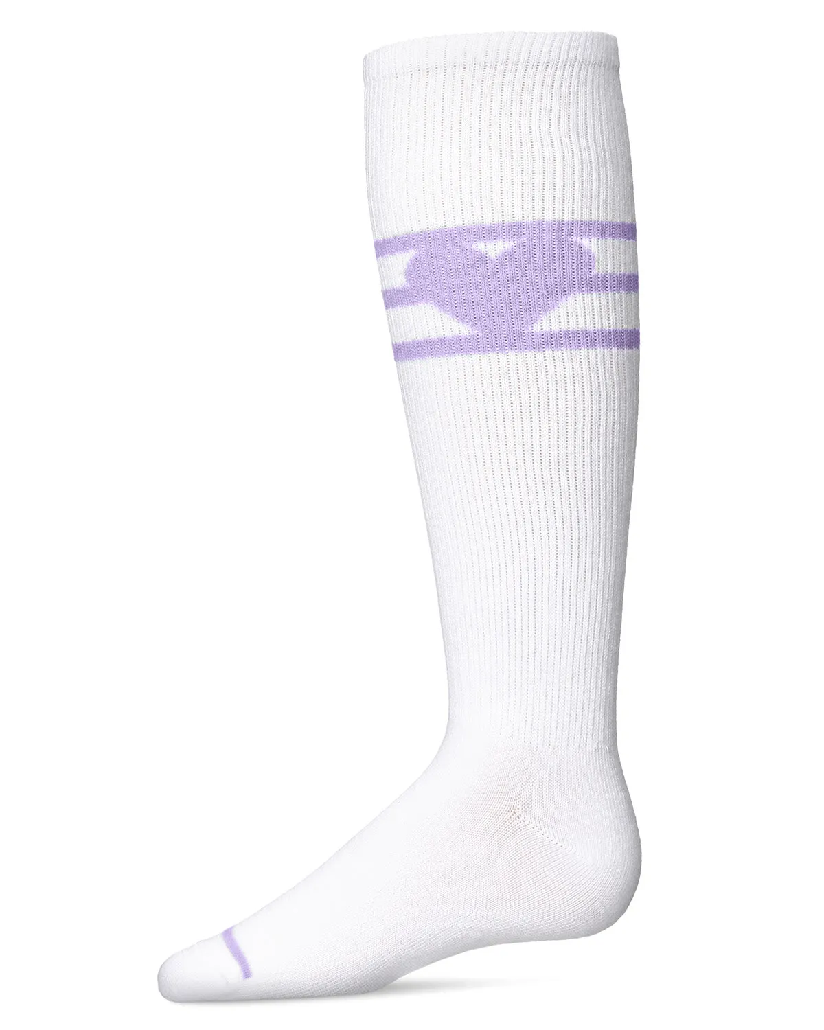 Girls' Sweetheart Pastel Knee High Socks