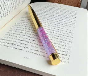 Glitter filled pen