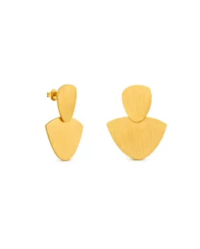 Golden Venus double Earrings