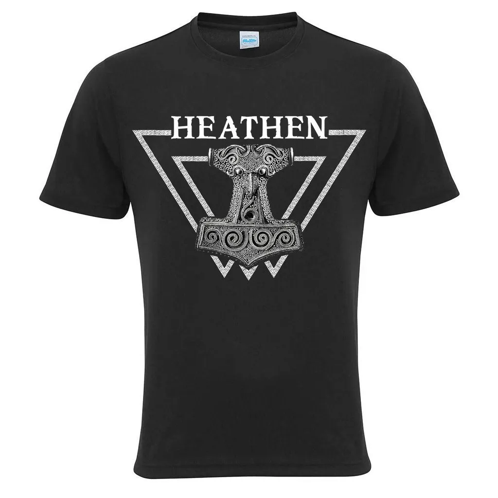 Gym Short-sleeve, Heathen, Black