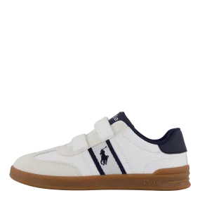 Heritage Court Iii Ez T-toe C-white Smooth/grey Micro/navy