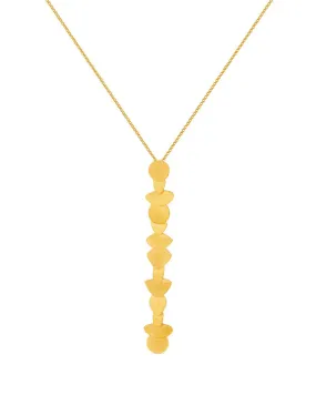 Long Golden Venus Necklace