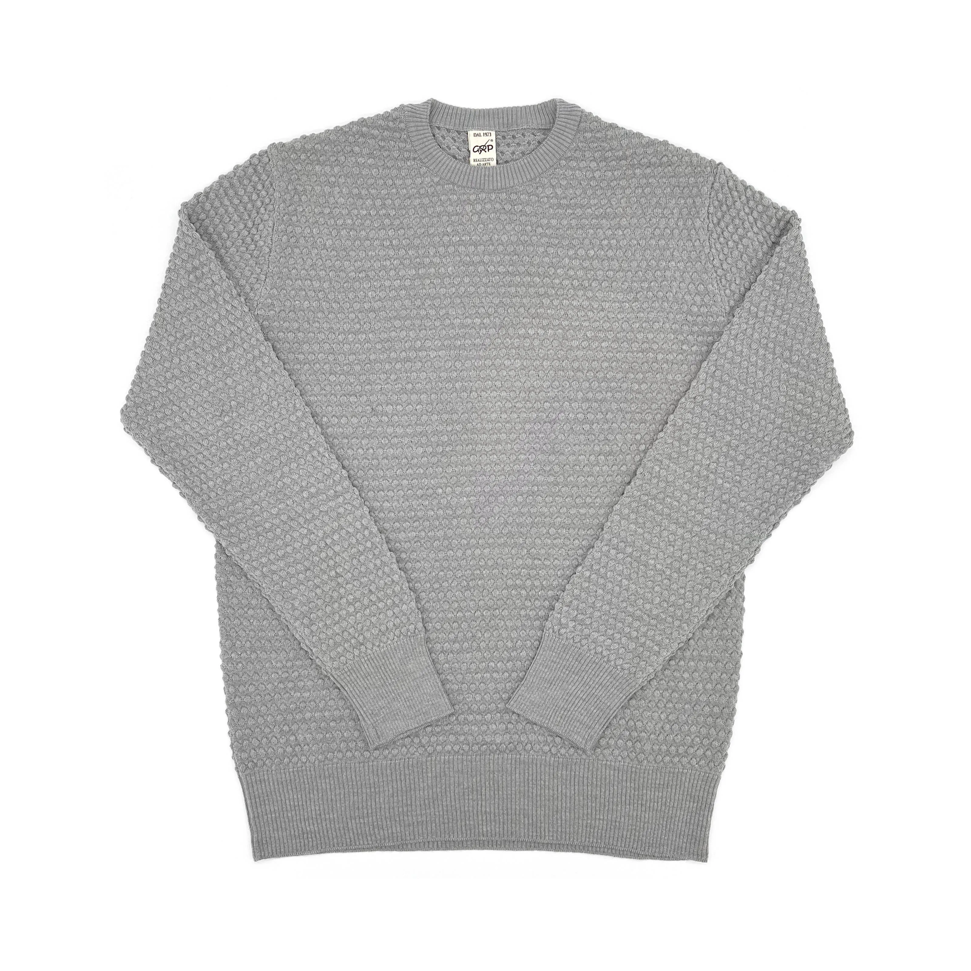 Men's Spot Knit Crewneck Sweater