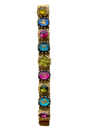 MINADEO MIXED COLORS ZODIAC BRACELET