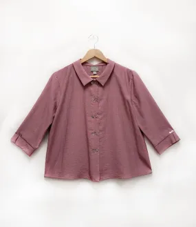 Niche - Rayon - Twinbutton Top - Desert Rose