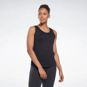 Reebok Apparel Women  Activchill DreamBlend Tank Top BLACK