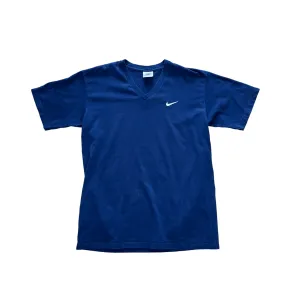 Vintage 90s Navy Blue Nike Tee - Medium